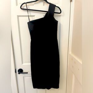 Fitted One shoulder banana republic dress, size 4
